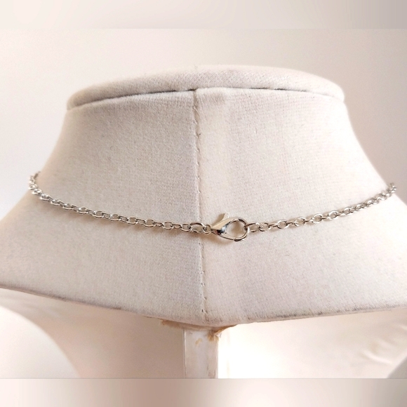 Goth witch snake & moon handmade necklace 🐍🌒🌕🌘 - Picture 3 of 5